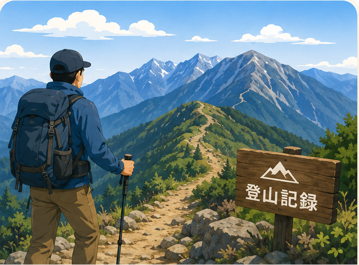登山記録を見る